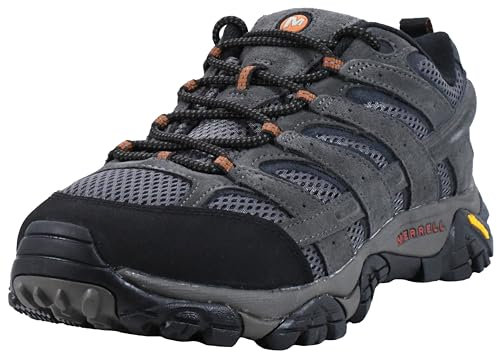 Merrell Herren Moab 2 Vent Walking Shoe, Beluga, 43 EU