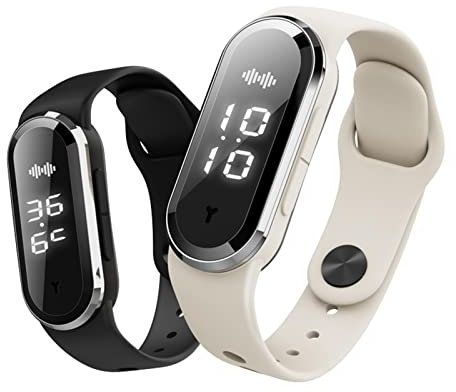 2 Pcs Bracelet Anti-Insectes Intelligent,Bracelet Épulsif Anti-moustiques Ultrasonique,Électronique USB Montre Anti Moustiques À Ultrasons Pour Personnes Âgées,Enfants,Adultes Et Femmes Enceintes