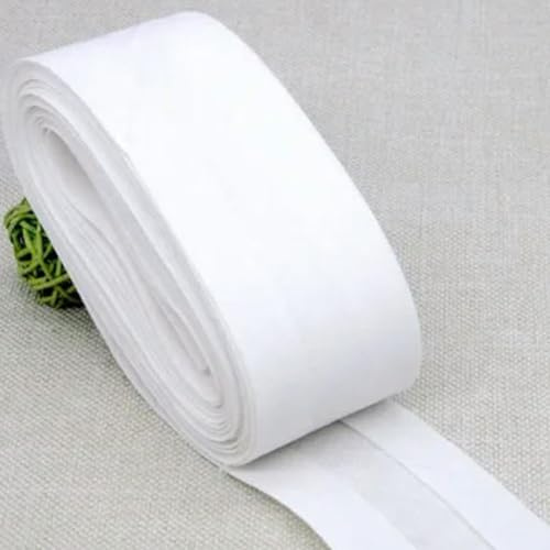 VICIYOO Cinta de bies de algodón, tamaño 4 cm, 40 mm, 5 Metros, Cinta Plegable súper Ancha, Material de Costura Hecho a Mano, Cinta de Tela