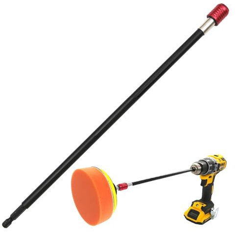 Verlängerungs-Bithalter – Bohrerverlängerung, selbstsichernde Verlängerungsstange 300 mm | 12-Zoll-Magnetbohrer-Verlängerungsstange | Multifunktionaler Schnellwechsel-Bithalteraufsatz für Schraubendre