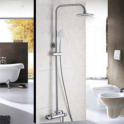Termostato de Cabeza de Ducha baño de Ducha de Lluvia 8 Pulgadas Cabezal de bañera de Ducha de Ducha de Ducha de Ducha Ducha Ducha Ducha de baño ui