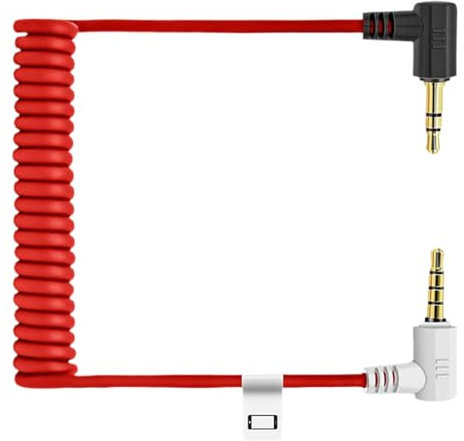 Uhngw Câble Microphone - Câble Enceinte | Adaptateur Microphone 3,5mm avec Connexion Stable pour Haut-parleur d'Ordinateur et Enregistrement Sonore