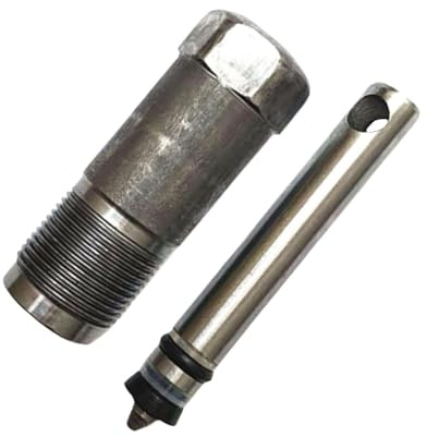 JicSuXi Cylindre Piston Plongeur Ensemble Accessoires Vérin Vertical Hydraulique Pompe Métal Installation Rapide Remplacement Compact Adapté Garage Réparation, 35 à 50 Tonnes, Tête Pointue