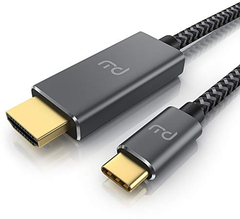 CSL - USB C zu HDMI Kabel 2.0-1m - 4k UHD 3840x2160 4K@60Hz - 3D-fähig - Thunderbolt 3 Kompatibel mit MacBook Pro MacBook Air iMac iPad Surface Book Samsung Galaxy