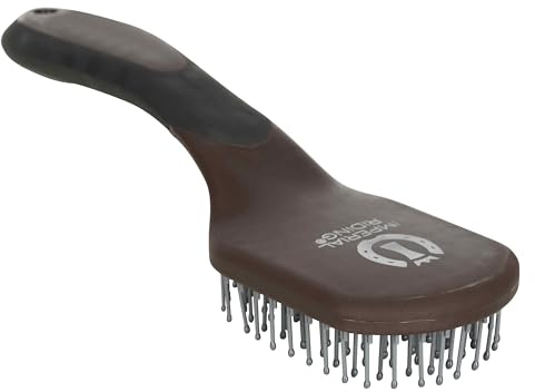 Imperial Riding - Cepillo para Crin y Cola de Caballos IRH Boomerang (Talla Única) (Nogal Marrón)