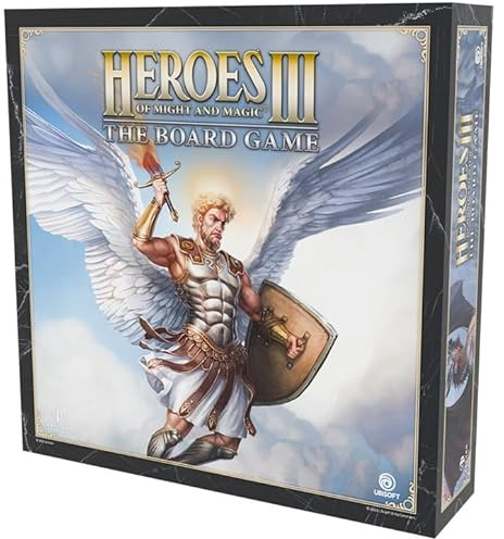 Heroes of Might & Magic 3 Brettspiel Deutsch – Das epische Brettspiel, Offiziell lizenziert, Strategisches Fantasy-Spiel für 1-3 Spieler, Helden, Armeen & Taktik, Perfekt für HoMM3-Fans