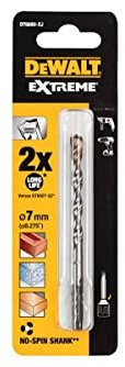DeWalt DT6680-XJ - Broca para piedra Extreme, 7 x 100 mm con vástago de 3 caras