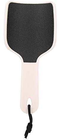 Pongnas Lime à pied incurvée double face - Élimine les callosités, les peaux mortes et lisse les pieds - Beige