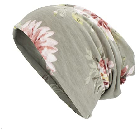 Chemo Headwear for Women Beanie Scarf Soft Turban Cap Floral Head Wraps Cotton Feel Fabric Alopecia Bandana
