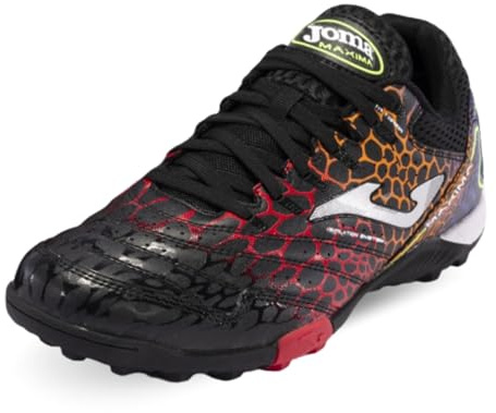 Joma Zapatillas de fútbol Sala Maxima 24 Turf CÓDIGO MAXW2431TF, Negro Rojo Azul, 43 EU
