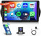2G+64G Autoradio Android 13 per Citroen Nemo/Peugeot Bipper/Fiat Fiori Qubo 2008-2017, 10.1 HD Schermo Tactile co Carplay Android Auto Wireless GPS Wi-Fi USB Bluetooth Radio FM RDS Retrocamera