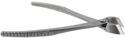 SHINEOFI Tijeras de Podar para Bonsáis de Acero Inoxidable Plateado, Tamaño Pequeño Mango Antideslizante Ergonómico, Herramienta de Jardinería Multipropósito para Mantenimiento y Poda