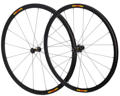 Juego De Ruedas De Bicicleta De Carretera 700C V Llanta De Freno Ruedas De Bicicleta Liberación Rápida Buje De Tracción Recta For Cassette De 7-11 Velocidades(700C Black)