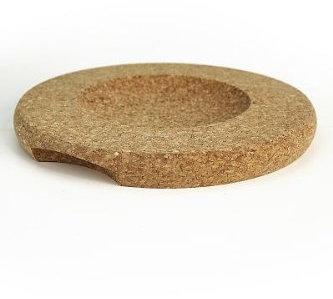 CopperGarden Korkuntersetzer XL = 25 cm | Für Wok und Cataplana | Extra Dicke Qualität mit Innenwölbung | Kann auch für Alles andere benutzt Werden | Perfekte Isolierung mit Naturkork