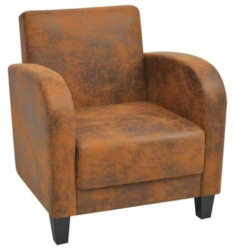 vidaXL Fauteuil Salon Salle de Séjour Chambre à Coucher Bureau Intérieur