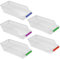 E-Senior Contenitori Frigo, Frigorifero Conservazione Cestini, Organizer Frigorifero, Cassetti per Frigoriferi Vaschette Salvaspazio per Frigo, Freezer,Cucina, Dispensa (5Pezzi)