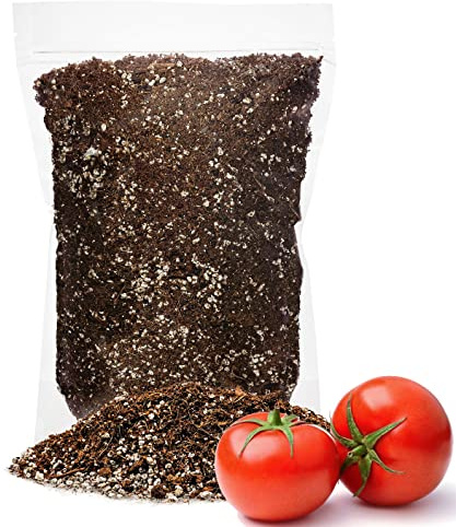 GARDENERA Premium Organic Potting Soil for Tomatoes - (2 Quart Bag)