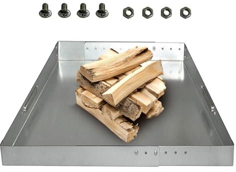 Braciere per cenere da , supporto in acciaio con viti | Strumento di raccolta regolabile, resistente alla ruggine, accessori per caminetto interno