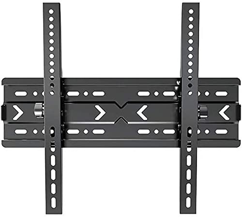 Supports TV Support Mural TV Support Mural TV Installation Facile Support Mural inclinable pour téléviseurs Plats et incurvés de 14 à 70 Pouces Jusqu'à 70 kg Max 600 x 400 mm, Noir