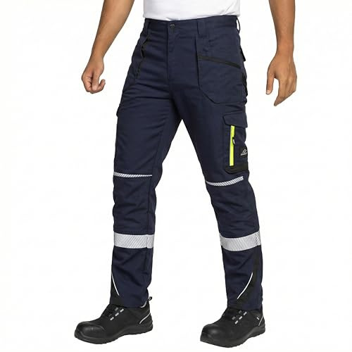 BWOLF Drift Pantalón de Trabajo Hombre Cargo Ropa de Trabajo Tejido Ripstop para Hombre con Muchas Bolsillos, 3XL