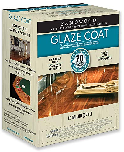 FamoWood 5050110 Glaze Coat Kit - Gallon Clear