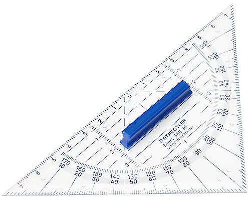 Staedtler 568 36 Cuadrados 16 cm con Asa Extraíble
