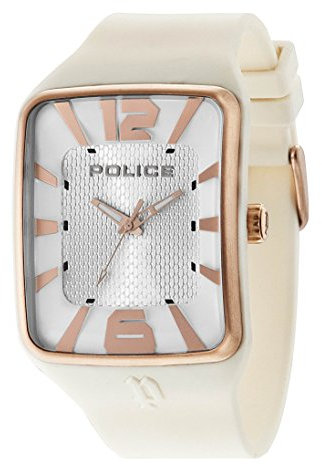 Police Mirage Herrenuhr weiß/goldfarben PL14745JPWR.01P