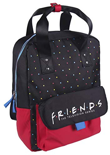 CERDÁ LIFE'S LITTLE MOMENTS Mochilas de Friends Serie - Licencia Oficial Warner Bros, Multicolor