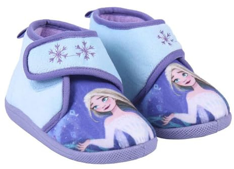 Zapatillas para Casa Tipo Bota de Frozen - Licencia Oficial Disney