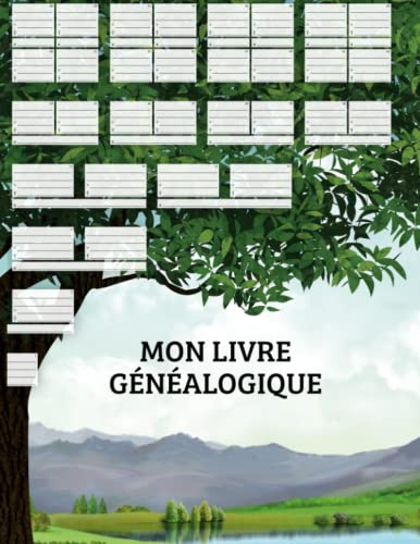 Mon Livre Généalogique grand format: 10 générations à remplir - 1023 ancêtres