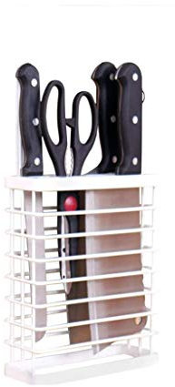 Portacoltelli in Metallo Tagliere Chopper Holder Stendino da Cucina Organizer da banco Espositore da banco