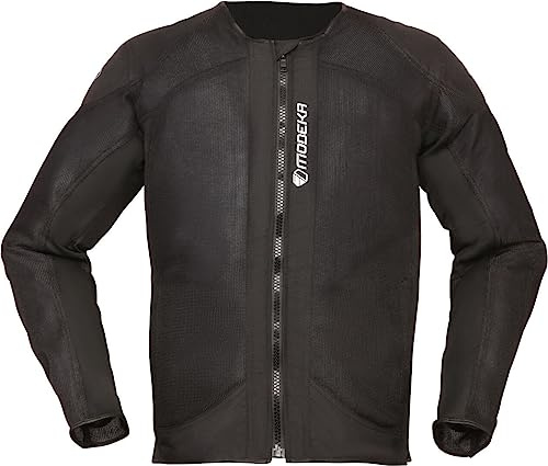 Modeka Shielder Kinder Protektorenjacke, schwarz, 116