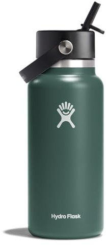 Hydro Flask 32 Oz Wide Flex Straw Cap Fir