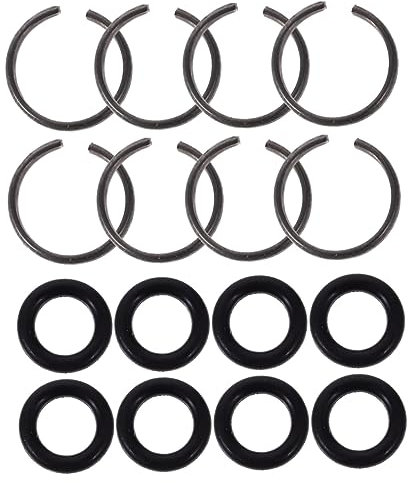 UKCOCO 8ensembles Jeu De Bagues De Retenue Pour Clé à Choc Avec Joint Torique Anneau De Friction Électrique Pour Douille Accessoires Fonctionnels Pour Clé à Choc Rechargeable