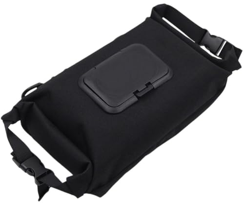 Keuyeo Scatola per Salviette Umidificate per Esterni Dispenser di Salviette per Salviette in Tela Borsa per Salviette Sospese Borsa per Fazzoletti Portatile per Campeggio, Escursionismo, Picnic