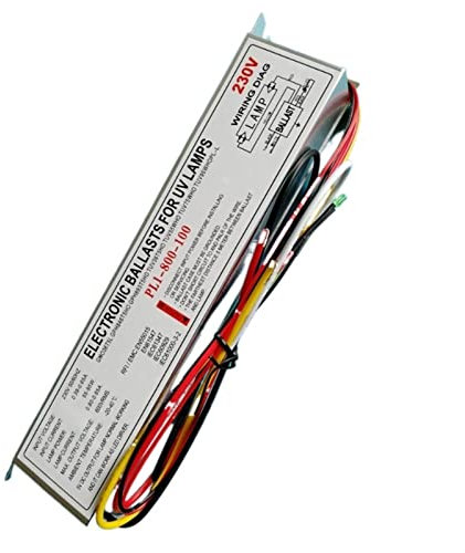 NSNGPAFACZ Pl1-800-100 Ballast électronique for 100W Single-Tinted 4 Broches, TUV36T5HO TUV55WHO GHO36T5L GPH893T5HO Ballast