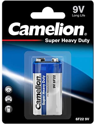 Camelion 9 V 6F22 10200122 pile Super Heavy Duty