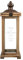 Personalisierte Landhaus Laterne | XL Holzlaterne 42 cm groß | Hochzeitslaterne als Hochzeitsgeschenk für das Brautpaar | Geschenkidee zum Hochzeitstag | Gartendeko, Gartenlaterne | Herzen