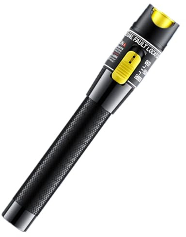 Visual Fault Locator,100-120KM 100mW Fiber Optic Cable Tester Meter VFL Red Light Pen Light Source Testers(100-120KM)