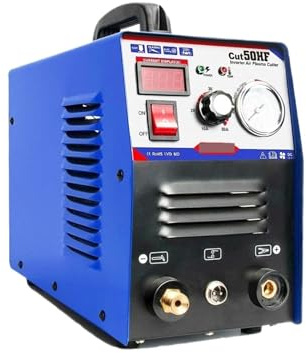 Cortadora de plasma, Cortadora de plasma profesional Cut50 con pantalla IGBT, portátil, alta frecuencia y CC, for hierro 1/2