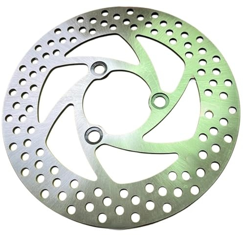 Motorcykelrotor 200 mm 220 mm Skivbroms 3 hål 57 mm 70 mm Motorcykel Universal främre bakhjul Skivok Stabil och hållbara tillbehör(220x7.0mm)