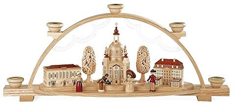 Müller Seiffen Schwibbogen Frauenkirche Dresden