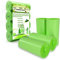 Müllbeutel 50L (4 x 15 Beutel), Dicker Bag Waste Für Haushalts/Gartenabfälle/Küche/Büro(Grün)