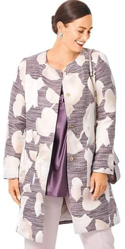Burda Style X06034BURDA Misses' Collarless Coat and Jacket Sewing Pattern Packet, Design Code B6034, Sizes 18-28 (44-54)