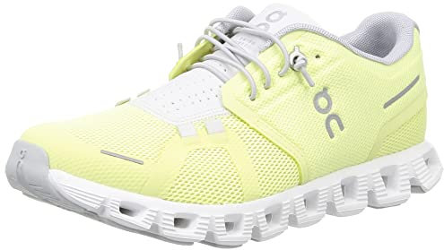 On Cloud 5 Damen-Sneaker, Hay/Frost, 37 EU