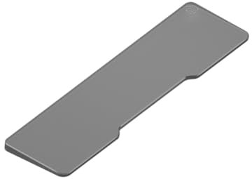 nuphy Mono Wrist Rest - Handballenauflage für Low Profile Tastatur, Acrylic Noir 75%