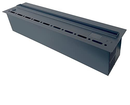 HUIBBGO Cheminée à Vapeur d'eau Cheminée à Vapeur d'eau Décor encastré Cheminée électrique, Cheminées atomisées 3D, Flamme LED réglable, Fonction d'humidification simulée par la Vapeur