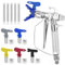 Airless Pistolet Peinture Haute Pression 3600 PSI,5 Pièces Pistolet Filtre,5 Pièces Buse d'embout De Airless Peinture,1 Support de Buse