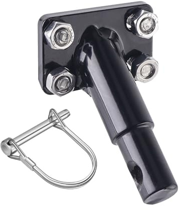 MAGICLULU Acoplador de Enganche para Remolque de Bicicleta, Accesorio de Conector Resistente Compatible con Bicicletas Eléctricas Montaña, Extensor de Enganche para Remolque de Carga