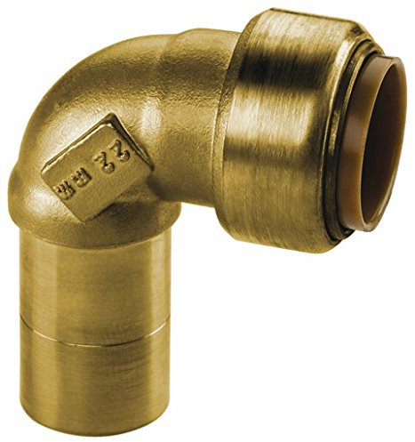 Kupfer Steckfitting Tectite Bogen 90° 18 mm Innen/Außen lösbar, T092